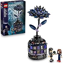 火鉢 LEGO Wednesday Flor de Dália Negra 76784 | Amazon.com.br