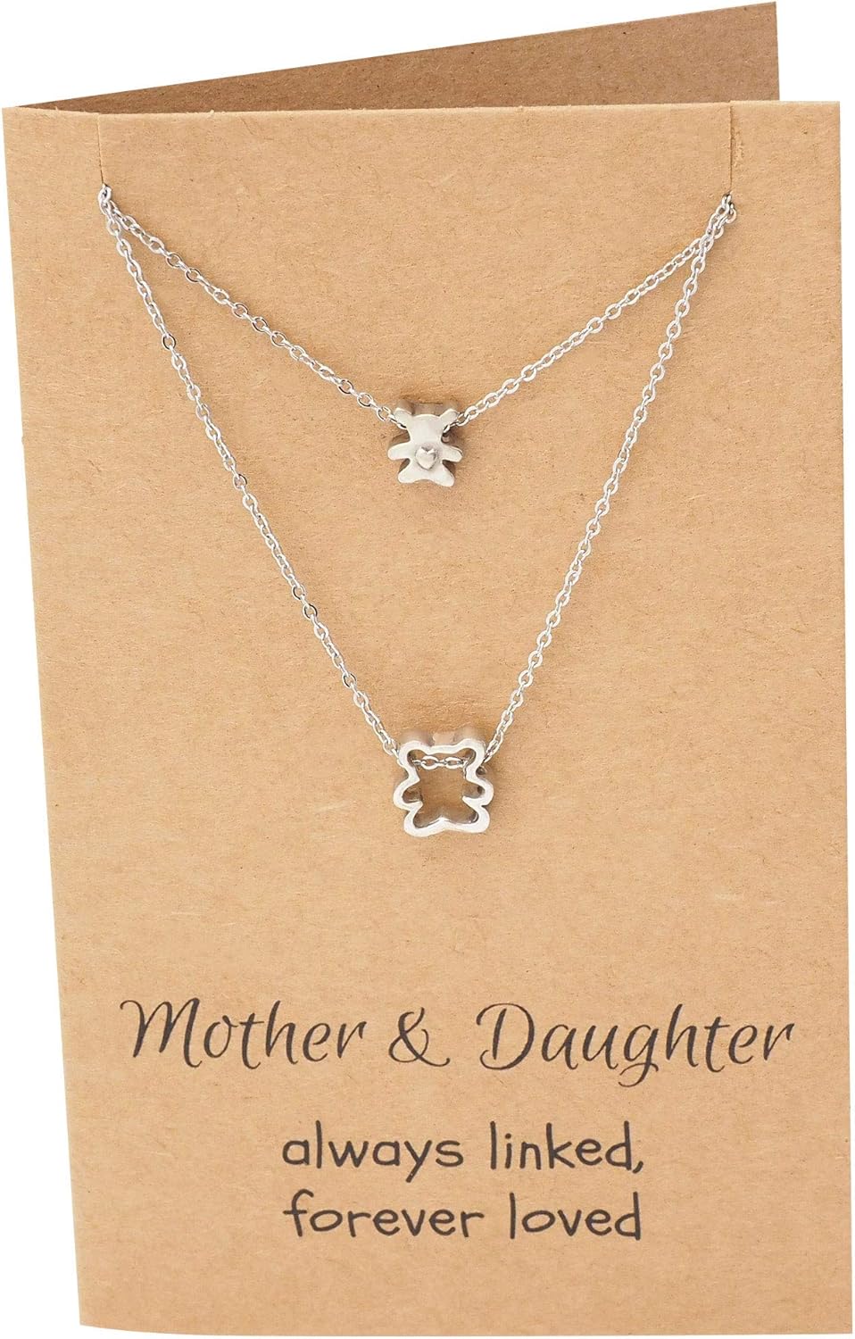 mom and baby matching necklace