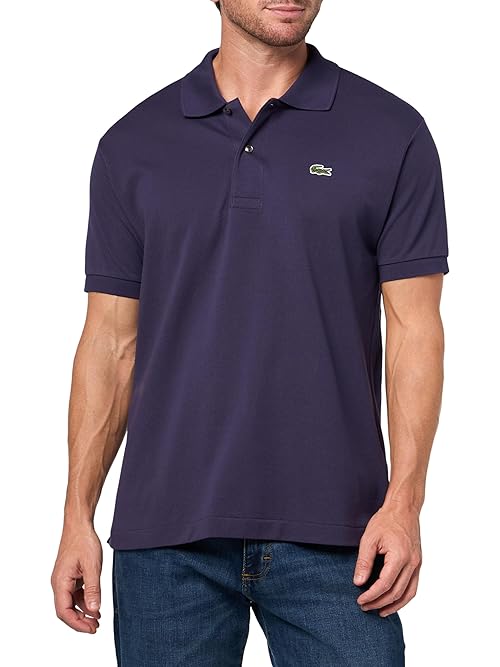 Lacoste Men's Classic Fit L.12.12 Original Piqué Polo Shirt, Velvet, Small