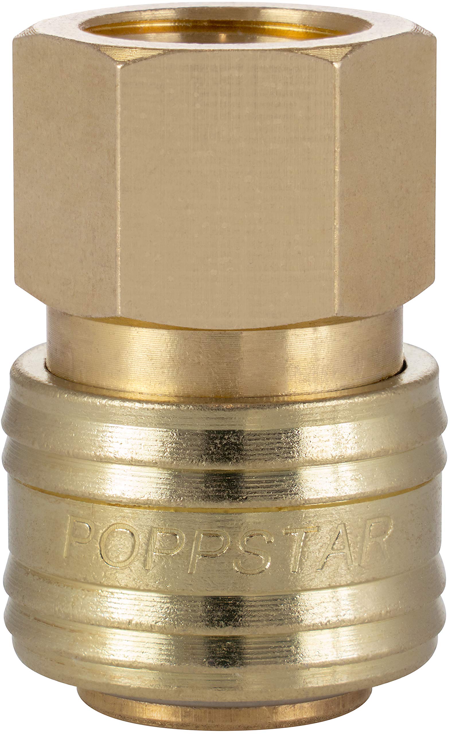 Poppstar Quick Coupling Compressed Air NW 7.2 mm 3/8" Internal Thread for Compressed Air Fittings