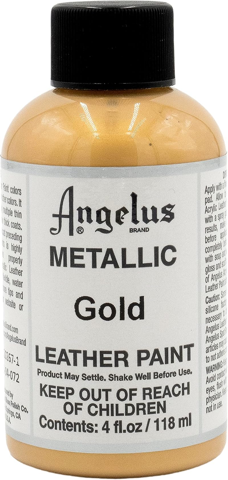 Angelus Acrylic Leather Paint - Flexible, Non-Toxic, Water Based - 1oz / 29ml