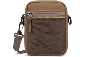 El-fmly Small Cross-body Sling Bags for Men Women, Mini Messenger Bag Shoulder Pouch for Daily Use