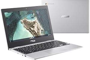 ASUS Chromebook CX1, 11.6" HD NanoEdge Display, Intel Celeron N3350 Processor, 32GB eMMC, 4GB LPDDR4 RAM,Chrome OS, Transpare