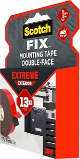 Scotch FIX Double-Sided Exterior Mounting Tape 19mm x 5m 13kg Hold view 5