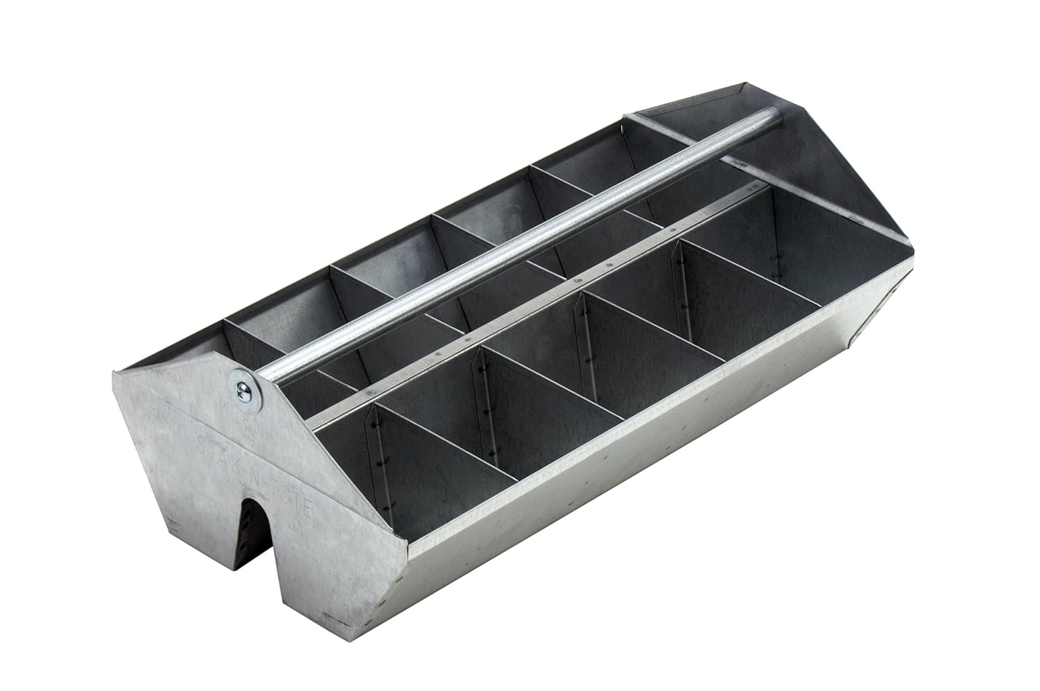 MB78000 Klenk StakNTote Fittings Tote Tray, 10 Compartments Hardware