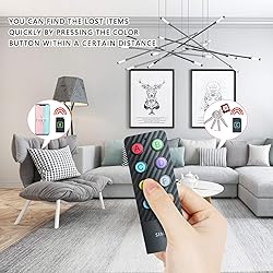 Key Finder with Lanyard for Remote & Up to 100ft