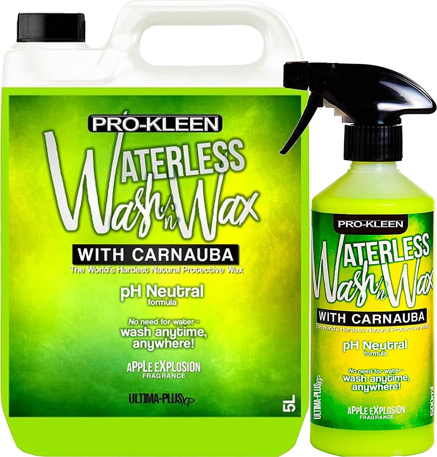 ProKleen UltimaPlus XP pH Neutral 1 x 5 Litres & 500ml Refill Apple