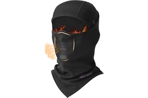 YANIKY Winter Balaclava Ski Mask for Men Women Breathable Warm Face Mask Windproof Thermal Fleece Face Cover for Cold Weather