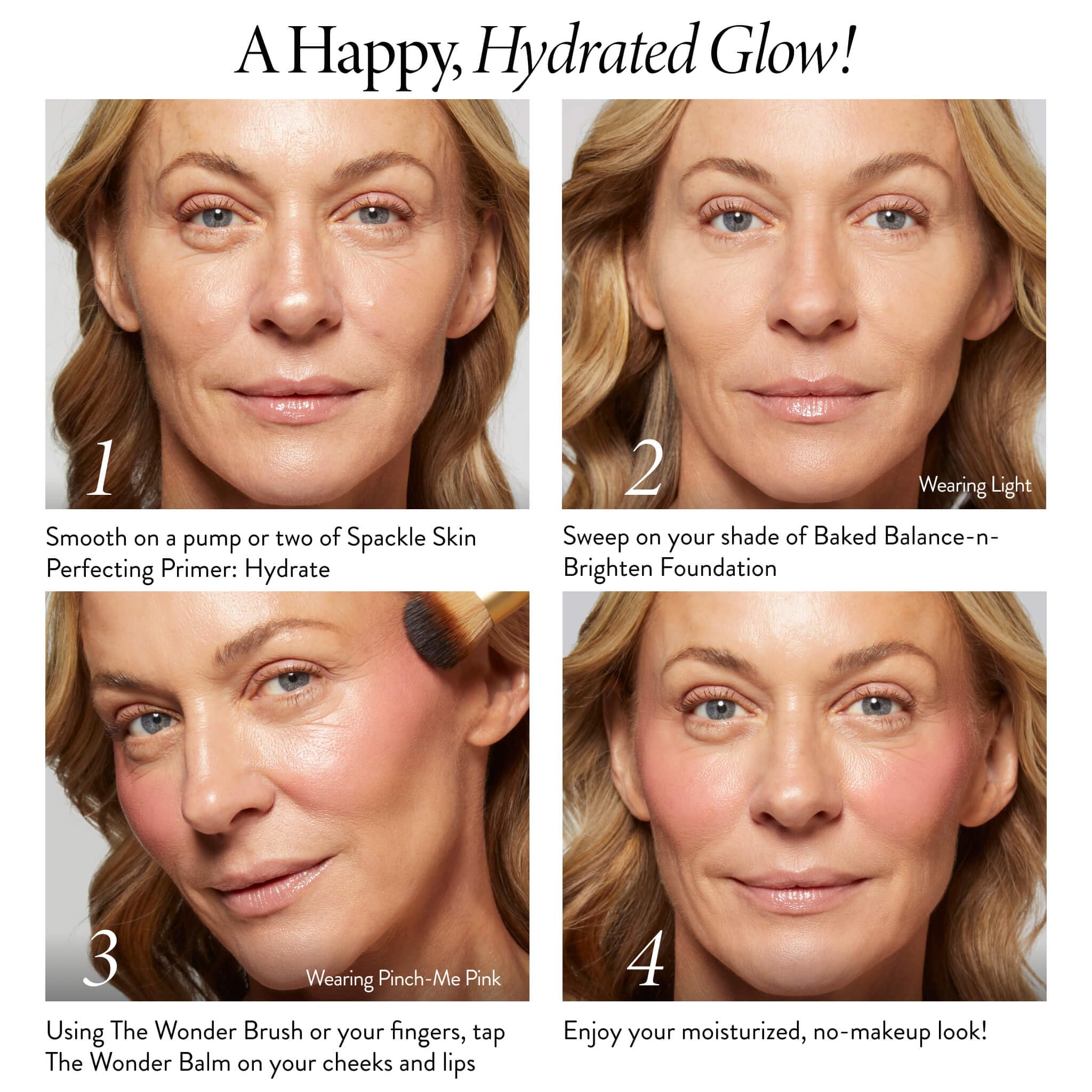 LAURA GELLER NEW YORK Spackle Primer - Hydrate - Super-Size 2 Fl Oz - Hyaluronic Acid Makeup Primer for Mature Skin