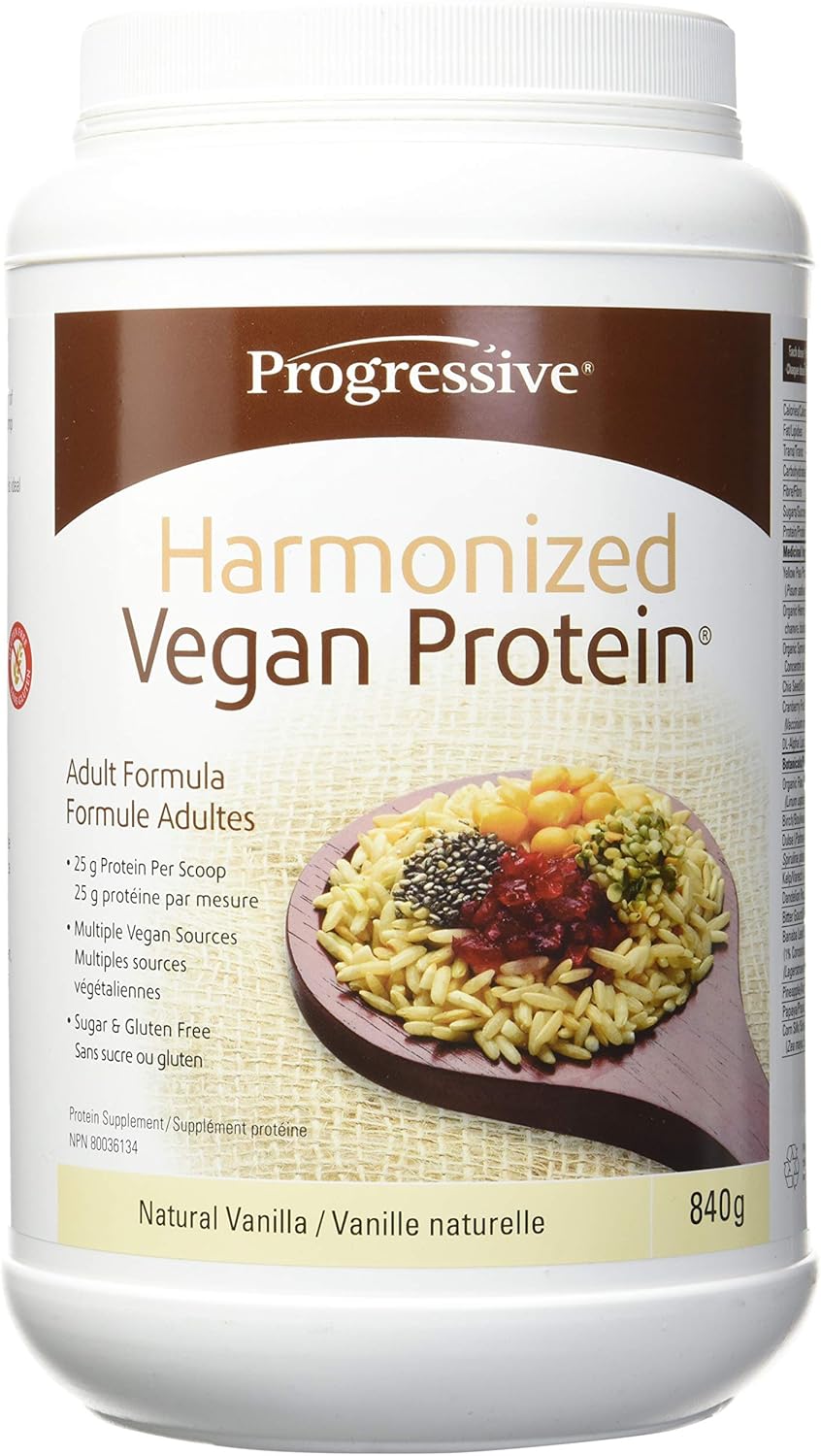 Progressive 3323 Harmonized vegan protein Supplement, 840g Amazon.ca