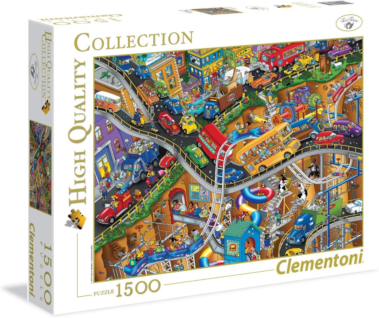 Clementoni Modes of Transport 1500 PIece Jigsaw Puzzle