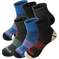 thumbnail image 2 of 4-Pack Men's Ankle Athletic Socks – Breathable Cotton, Size 6-12, Multi-Sport 2 of 3