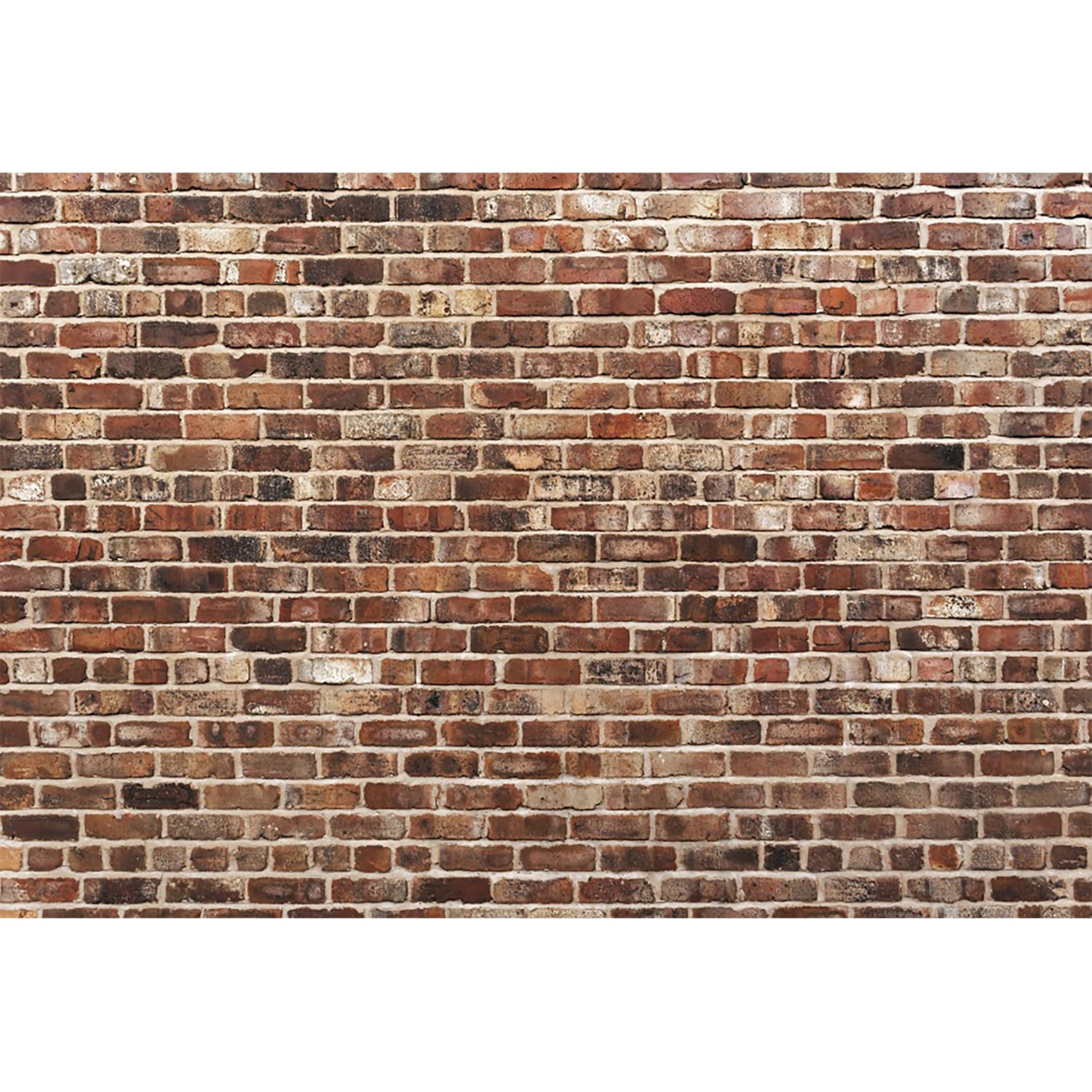 Photo 1 of dnldliq 15x10ft Vintage Brick Wall Backdrop Large Fabric Retro Color Brick Wall Sign Photography Background Baby Shower Birthday Party Banner Kids Adults Portrait Decor Wallpaper Supplies Photo Prop