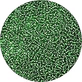 Yholin 5000pcs Dark Green Glass Seed Beads Bulk,3mm 8/0 Seed Pony Beads for Bracelets,Necklace,Jewelry Making -Waist Spacer Bead for DIY Craft Projects