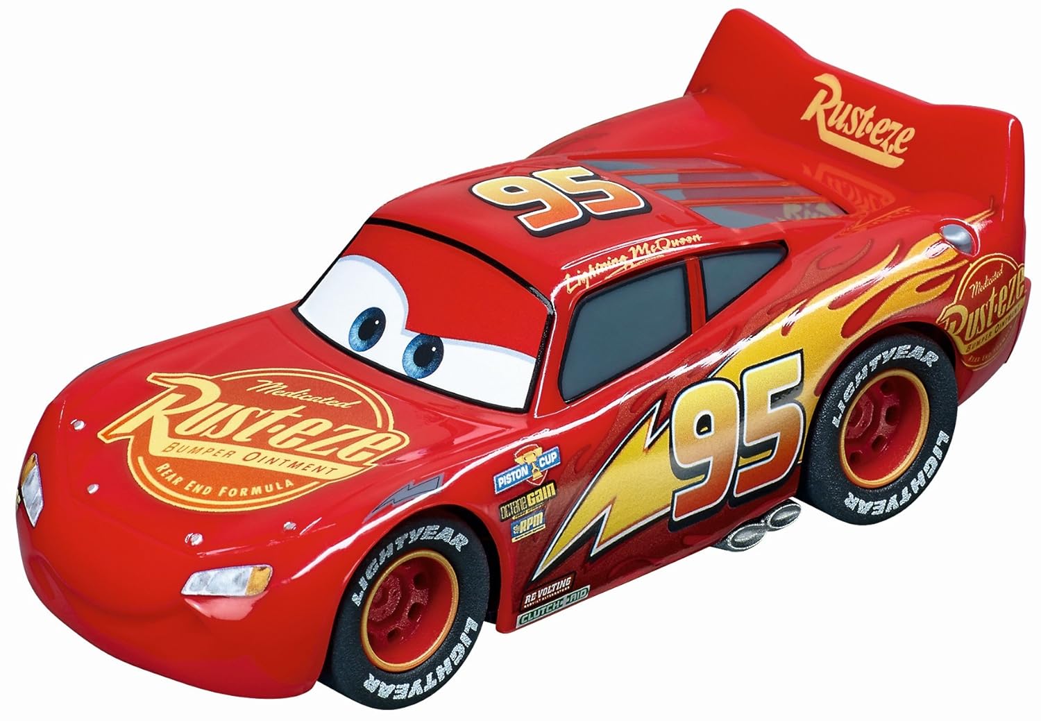 cars lightning mcqueen race track playset