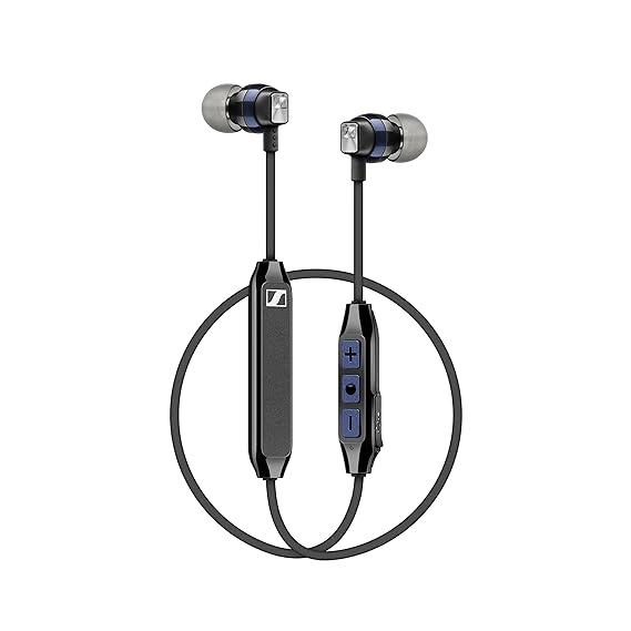 Sennheiser CX 6.00BT In-Ear-Wireless-Kopfhörer, schwarz/blau