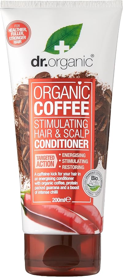 Dr. Organic Coffee Stimulating Hair & Scalp Conditioner for Hair Growth &