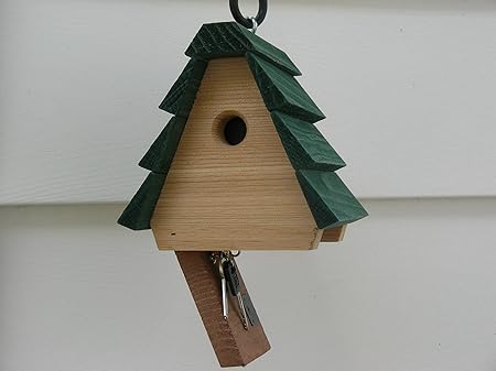 Amazon Com Looker Products Hide A Key Birdhouse Bird Feeders
