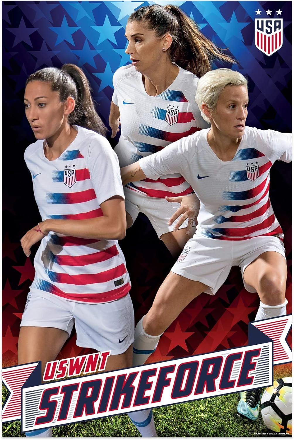 US Women's Soccer Team | USWNT | Strikeforce Poster 2019