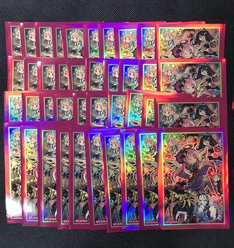 Amazon 遊戯王 ゴーストリックの駄天使スリーブ40枚 オマケ15枚 合計55枚セット トレカ 通販