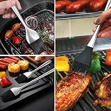 Zerodis Silicone Basting Brush Heat Resistant Pastry BBQ Grill Baking Kitchen view 10