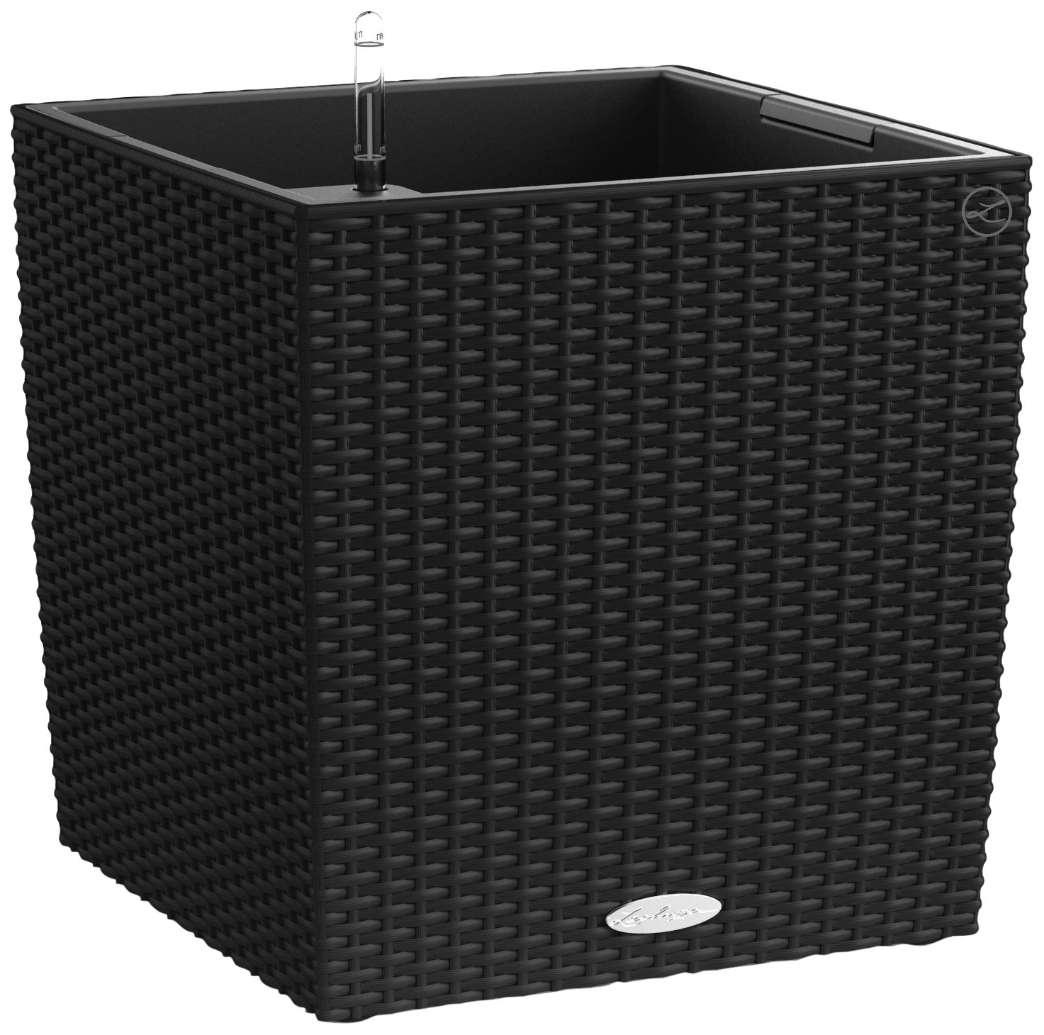 Lechuza BALCONERA Cottage 40 Jardinière Granit Avec Irrigation Et Indicateur D'Eau - 40 X 19 X 19 Cm