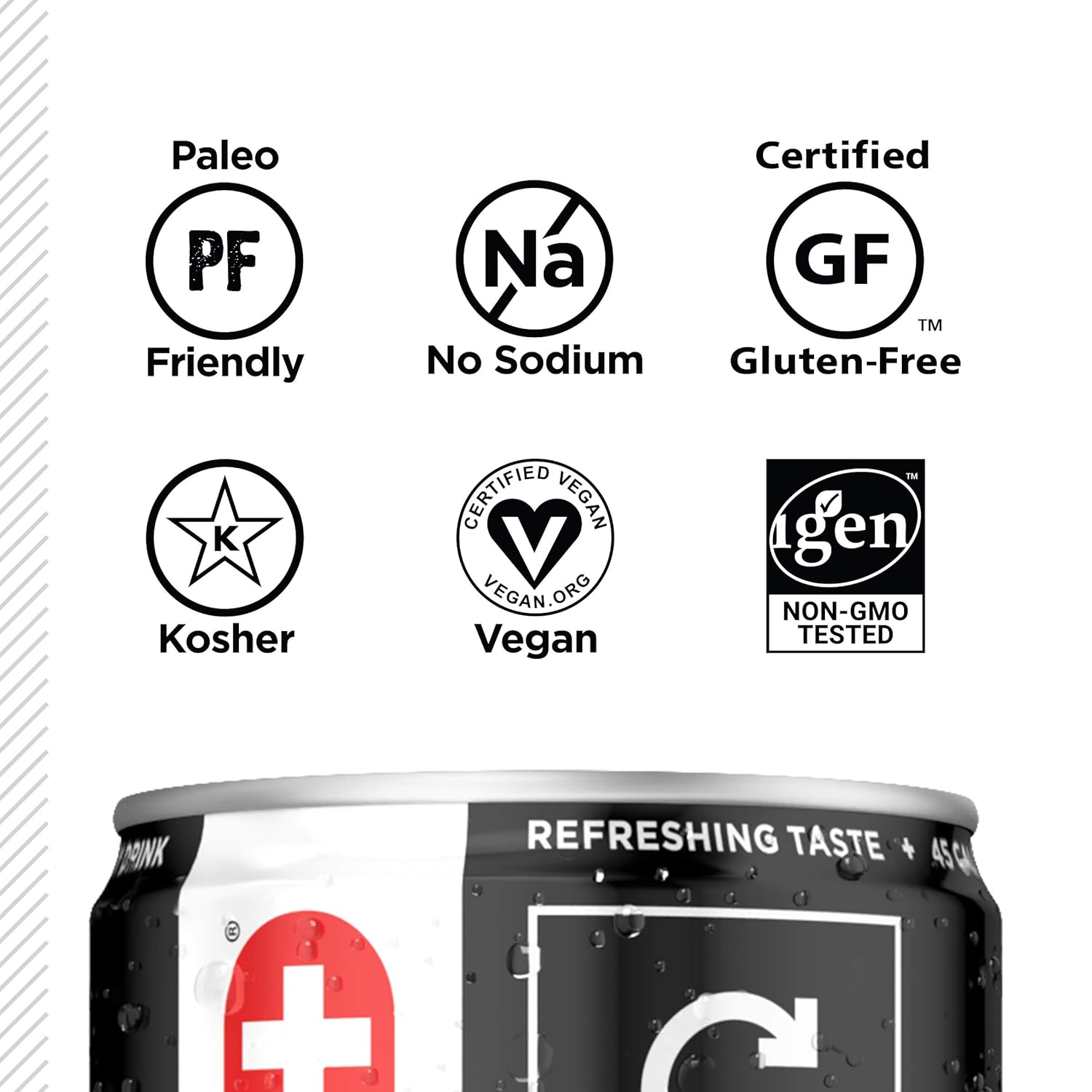 FITAID Recovery Blend | No Artificial Flavors or Sweeteners | Contains BCAAs, Glucosamine, Omega-3s, Green Tea | 100% Clean, Paleo Friendly, Vegan & Gluten-Free | No Sodium | 12 Fl Oz (Pack of 12) : Grocery & Gourmet Food