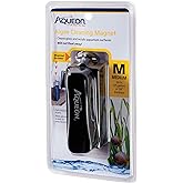 Aqueon Aquarium Algae Scraper, Fish Tank Magnetic Glass Cleaner for Glass/Acrylic, Medium