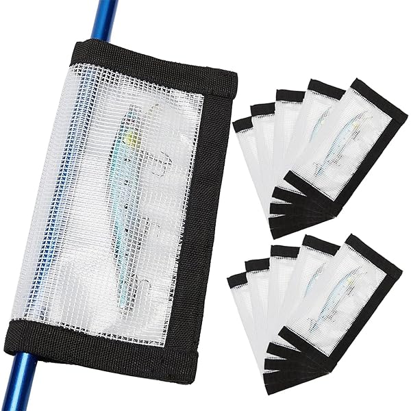 10 Set Crochet De Pêche Keeper Prime Leurres Pratiques Durables Jig