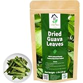 Dried Guava Leaves 1 Oz (28g) Hojas De Guayaba Herbal Tea Natural Air Dried Whole Leaf Harvested from Ceylon - Lanka Flavors 