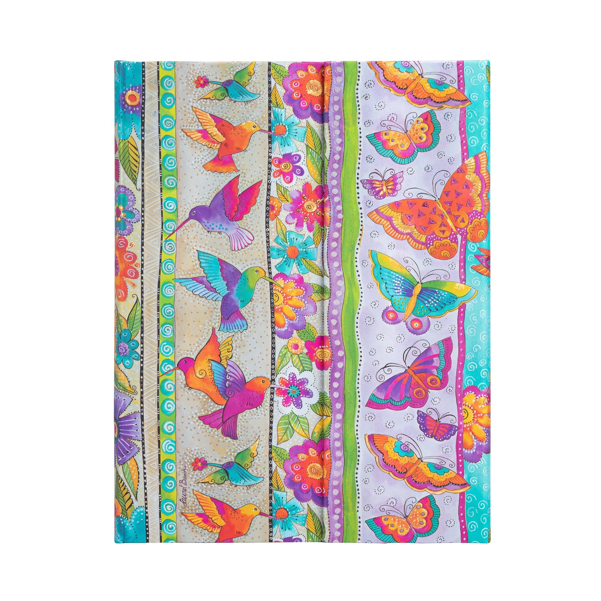Paperblanks Hardcover Journal Hummingbirds & Flutterbyes | Lined | Ultra (180 × 230 mm)