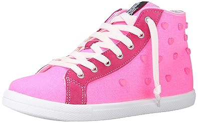 pink moschino sneakers