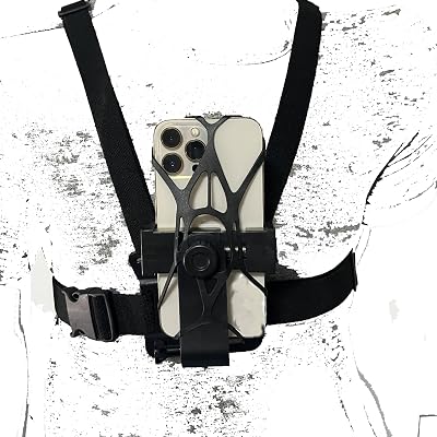 KasinTech Body Chest Strap Mount for GoPro Insta360 Phones Adjustable Anti-Shake