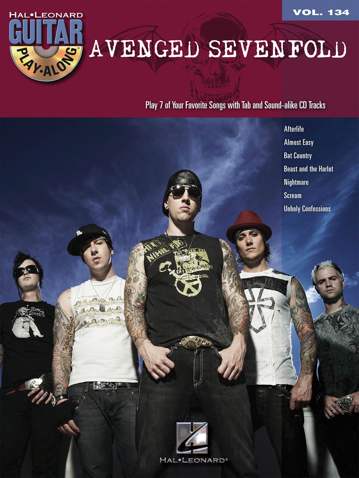 Guitar Play-Along Volume 134: Avenged Sevenfold (Hal Leonard Guitar Play-Along)