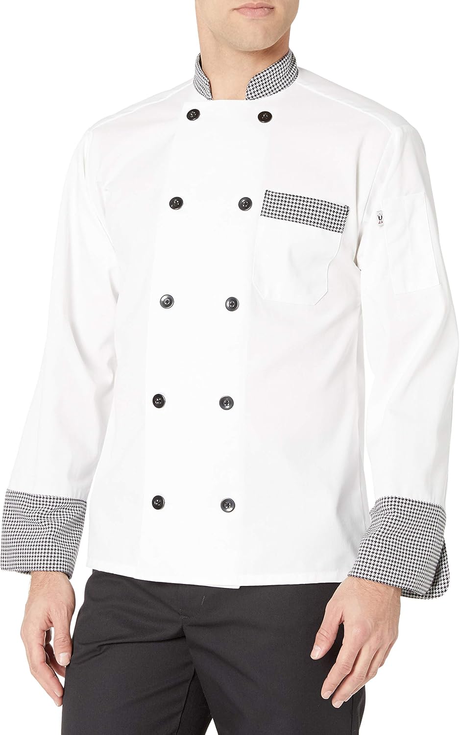 Uncommon Threads Unisex Newport Chef Coat: Clothing