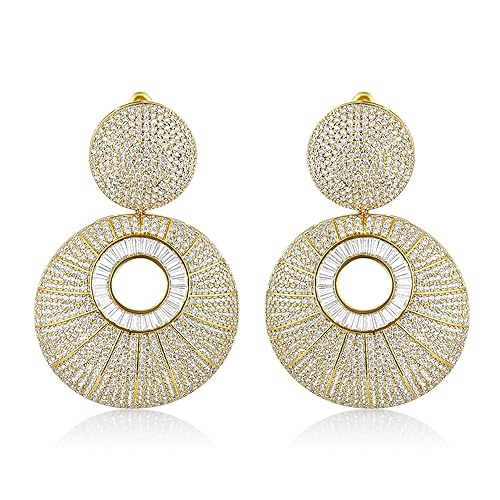 Gold Shimmery Bauble |Earrings for women stylish|Earrings for girls