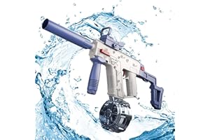 HYNXM Electric Water Gun, Water Guns for Adults Kids, Strong Power, Up to 25 FT Long Range, Summer Water Gun Toys for Adults and Kids.