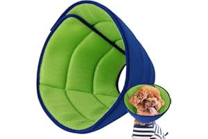 MOSAGO Soft Dog Cone Collar After Surgery Alternative for Dogs to Stop Licking, Comfy Collars for Large/Medium/Small Pet, Adjustable Elizabethan Neuter Recovery E Cones of Shame Neck & Head Ecollars, Cat