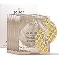 Jouer Luminize Dark Circle Correcting & Smoothing Eye Patches, Caffeine Eye Patch for Dark Circles and Puffiness, Under Eye Mask Patch for Wrinkles