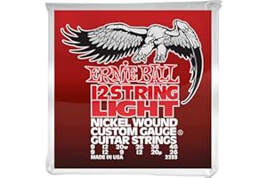 Ernie Ball 12-string Light Nickel Wound Set, .009 - .046
