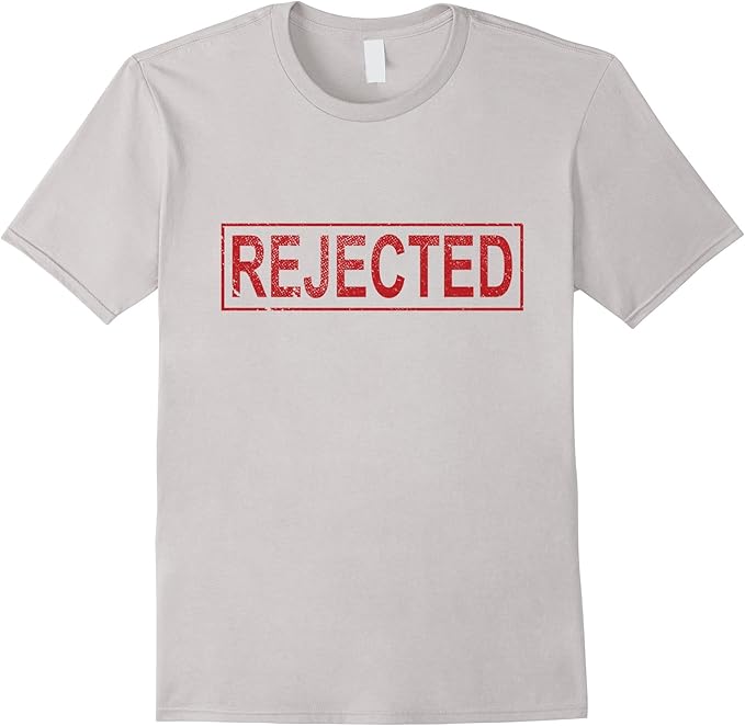 Rejected Red Stamp Tshirt Clothing