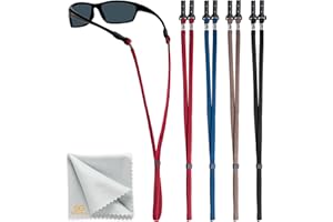 Eye Glasses Holders Around Neck - Glasses Strap Anti Slip - Sunglasses Strap Holder for Men Women - Eyeglasses Strap Lanyard 
