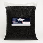 LiquaGen Bone Char Replacement Media for Water Filtration Systems &ndash; Bone Char Carbon Filter Refill for Cartridges &amp; Tanks, Water Treatment Media (1/2 CuFt (20 lbs))