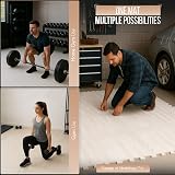 SG Traders Interlocking EVA Foam Mats 60x60cm 24x24in Gym Floor Tiles view 5