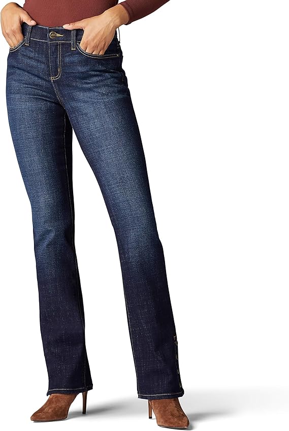 lee classic fit bootcut jeans
