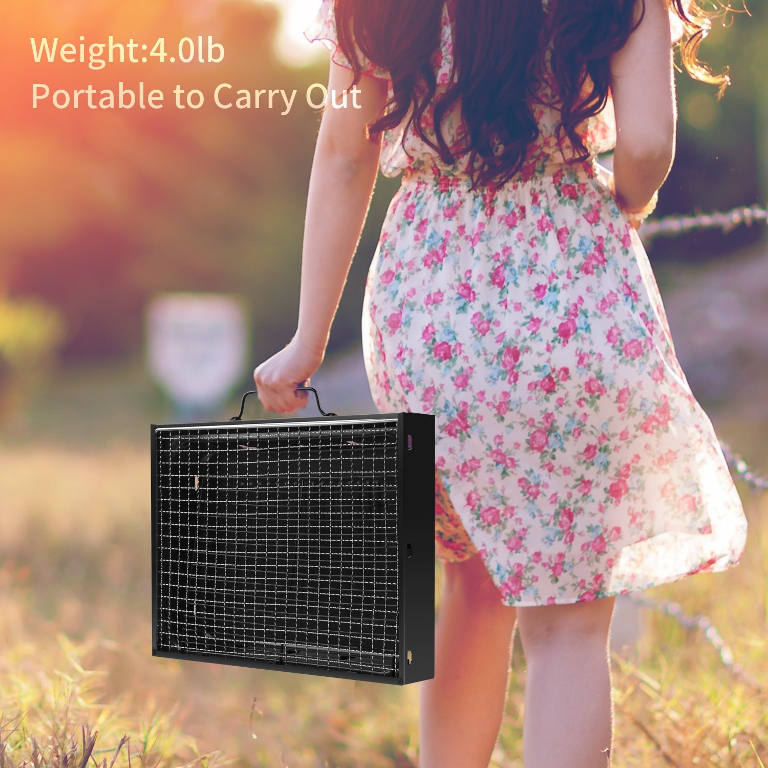 morpilot Portable Barbecue Grill stainless steel Charcoal smoker char broil BBQ pit grill for ourdoor camping