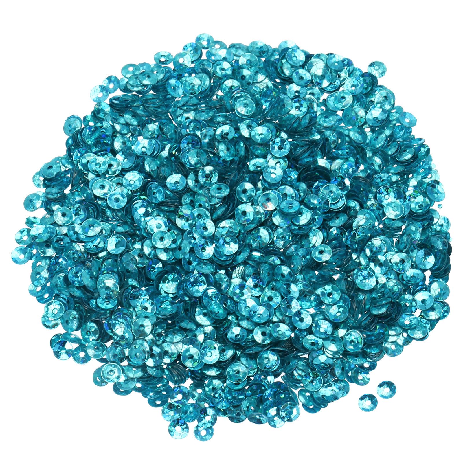 MECCANIXITY Loose Sequins 4MM Laser Sequins 3000Pcs