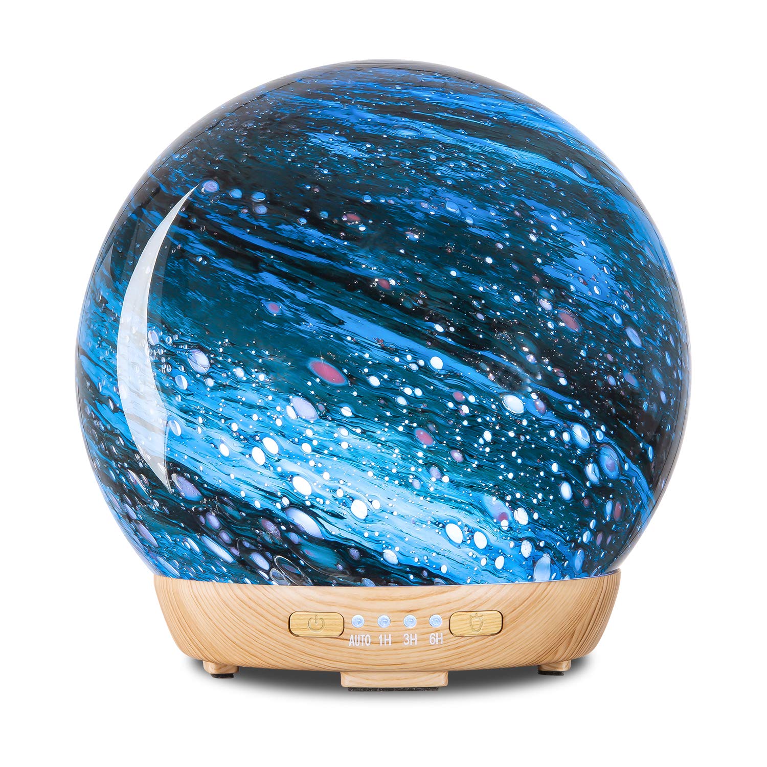 COOSA 250ml Essential Oil Diffuser, HandCrafted Glass