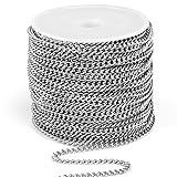 [66 Feet/ 20M] Stainless Steel Curb Chain, 3mm 304