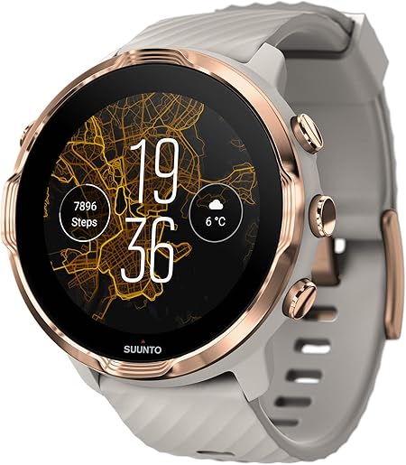 Suunto 7 Smartwatch con Aplicaciones versátiles y Wear OS de Google